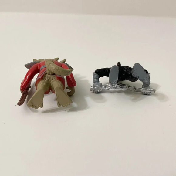 Mini TMNT Figures Ninja Turtles Cake Toppers Lot of 6 - Picture 4 of 10